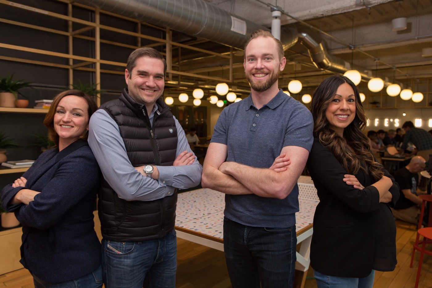 Presales Champions: Matt Darrow, Dominique Darrow, John Bruce, and Claire Bruce, Co-Founders, Vivun