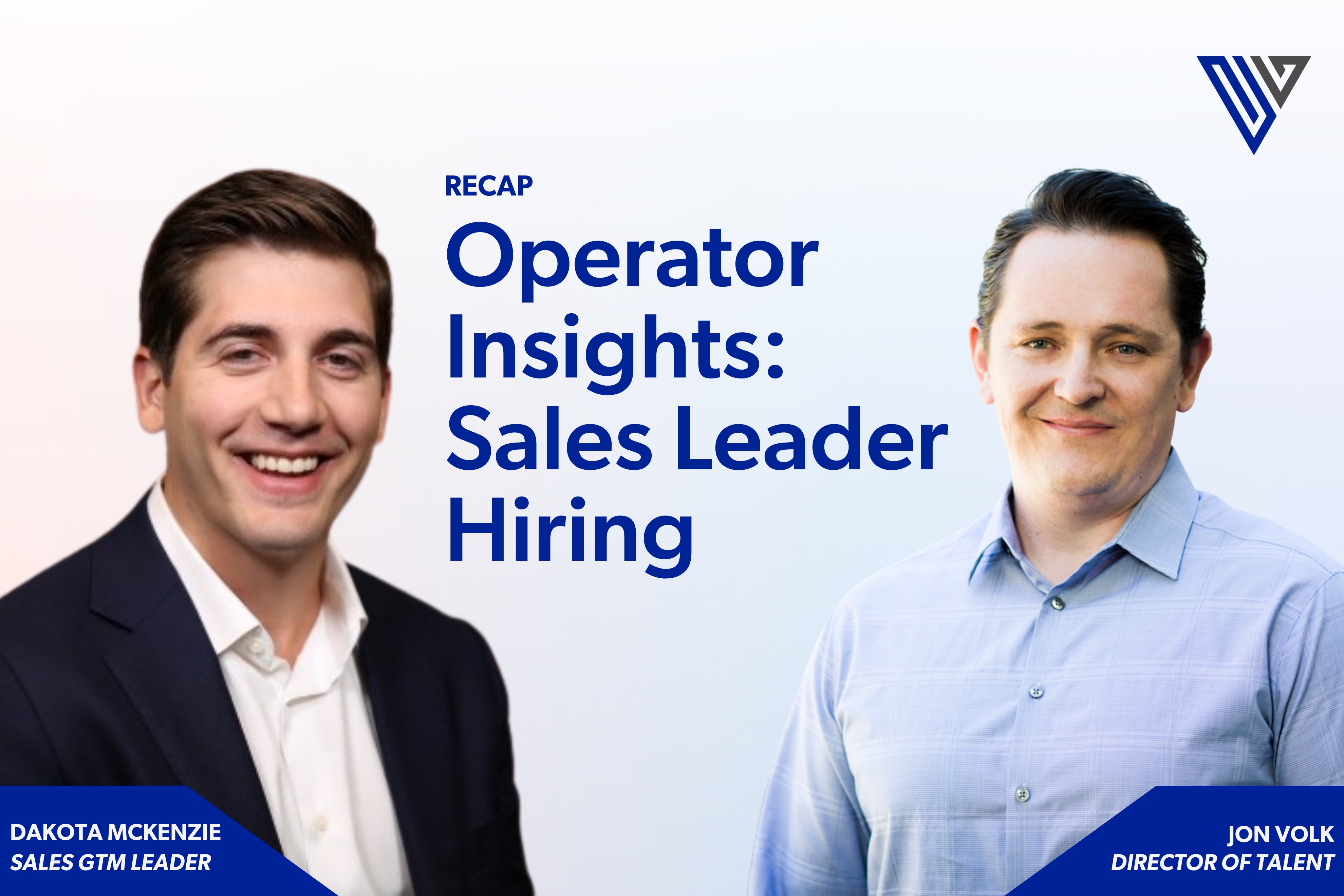 Operator insights: How to Pick the Right “0-1” Sales Role