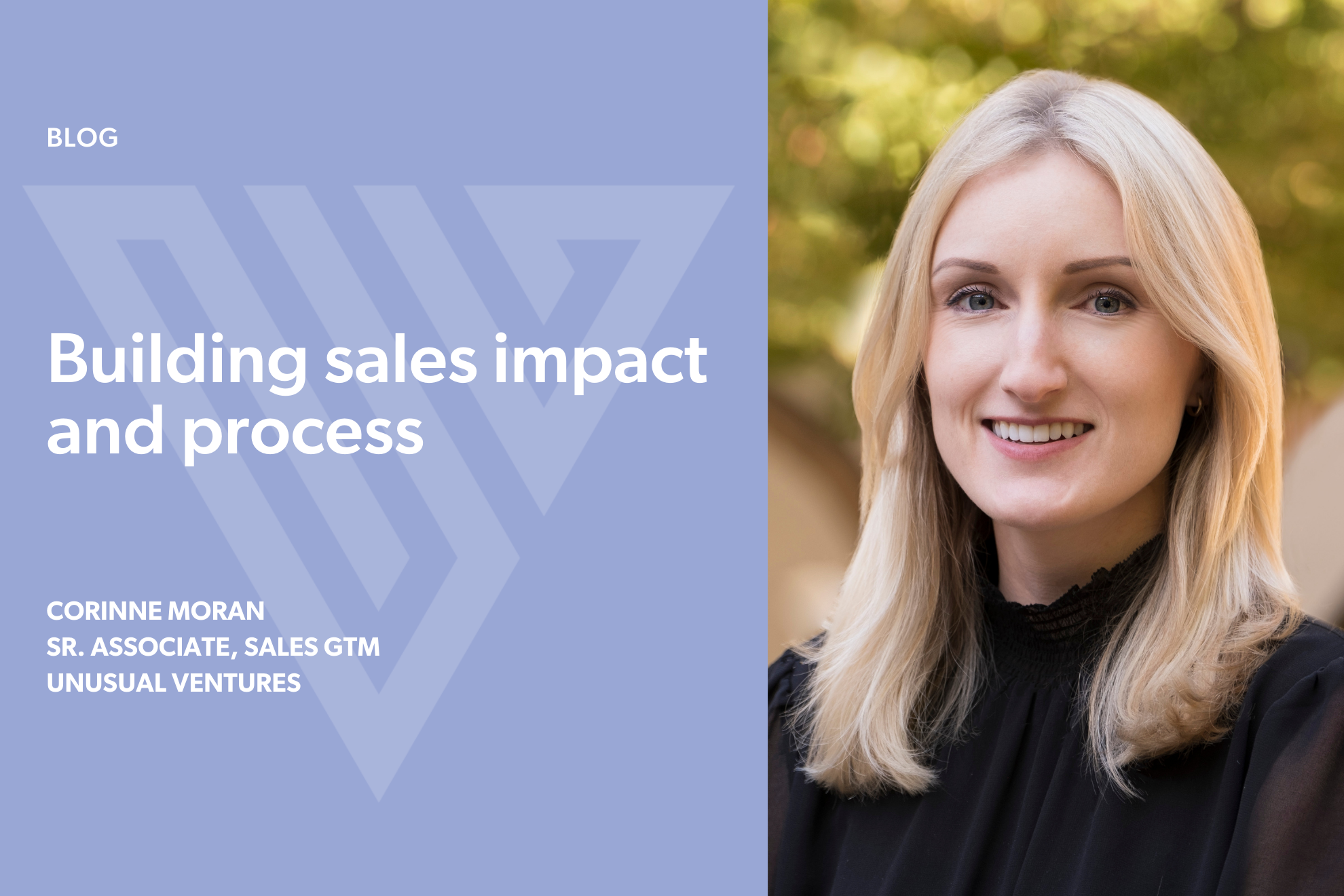 Building sales impact and process