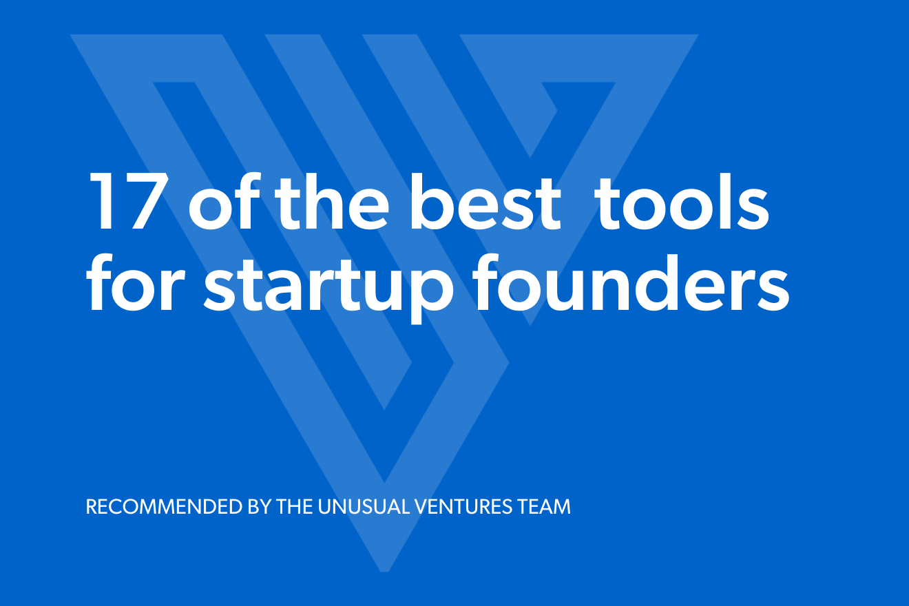 What are the best tools for startup founders?