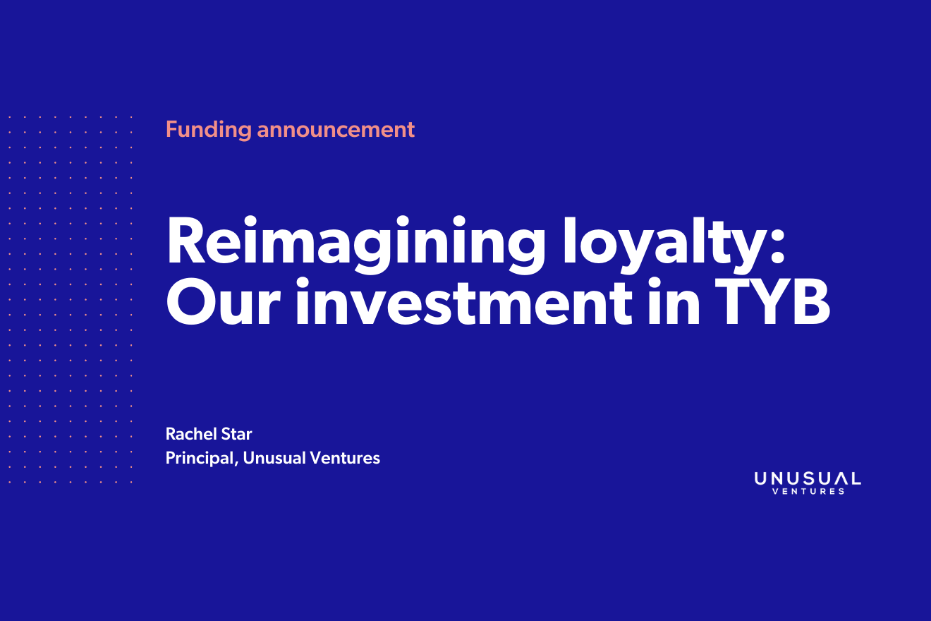 Reimagining loyalty: Our investment in TYB