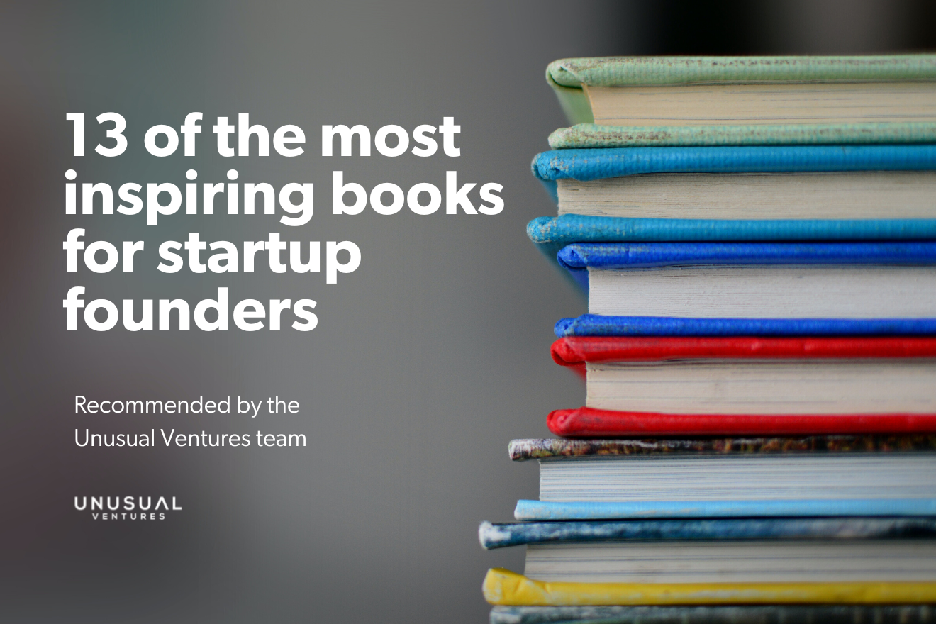 13 of the most inspiring books for startup founders