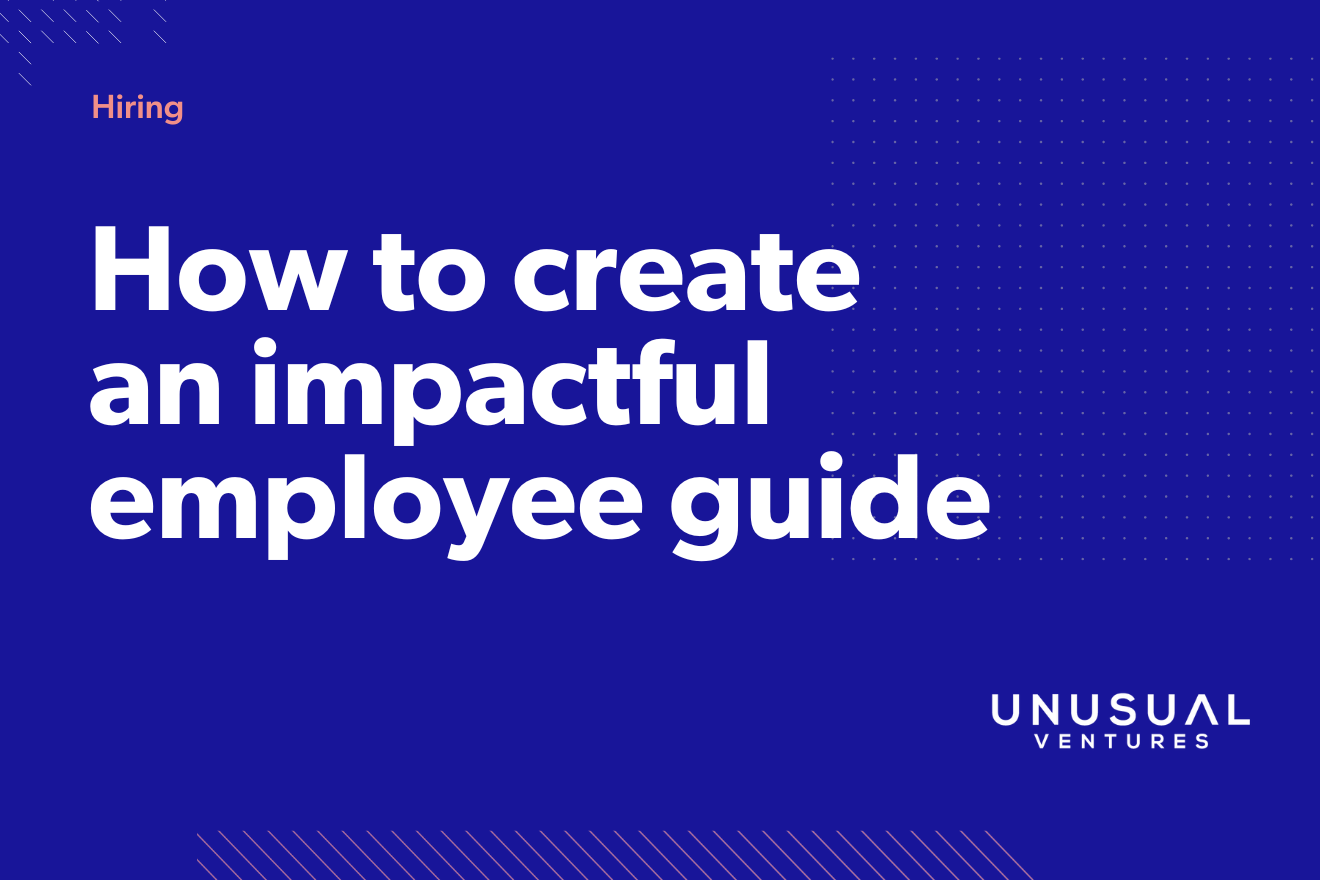 How to create an employee handbook