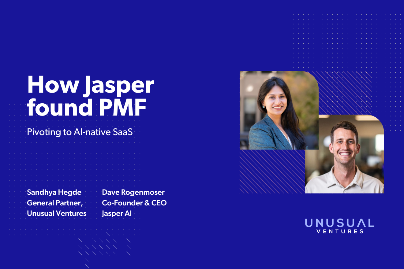 How Jasper found product-market fit: pivoting to AI-native SaaS