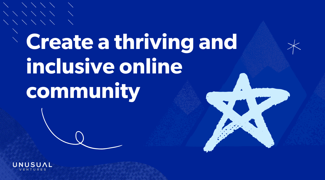 Moderating and maintaining an online community